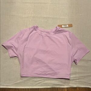 SKIMS FITS EVERYBODY SUPER CROPPED T-SHIRT